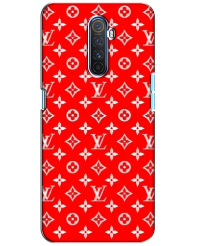 Чехол для Realme X2 Pro с картинкой «Яркий паттерн LV»