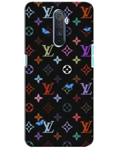 Чехол для Realme X2 Pro с картинкой «Цветная монограмма LV»