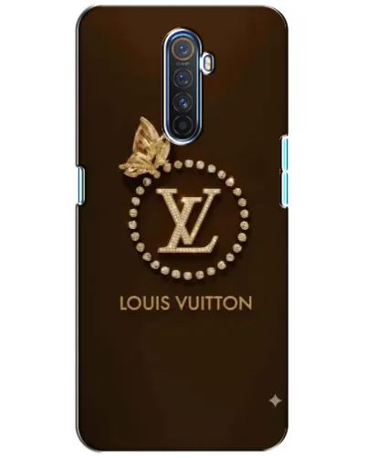Чехол для Realme X2 Pro с картинкой «LV — золотая печать»
