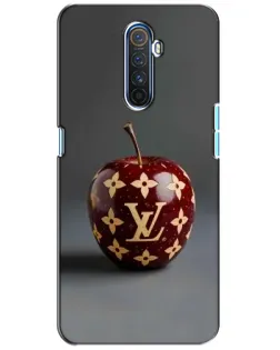 Чехол для Realme X2 Pro с картинкой «Красное яблоко LV»