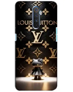Чехол для Realme X2 Pro с картинкой «Монограмма с фигурой»