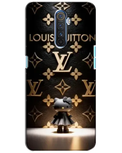 Чехол для Realme X2 Pro с картинкой «Монограмма с фигурой»