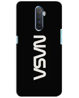 Чохол для Realme X2 Pro з картинкою «NASA — вертикальний логотип»