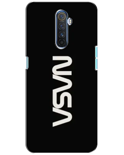 Чохол для Realme X2 Pro з картинкою «NASA — вертикальний логотип»
