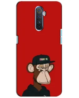 Чохол для Realme X2 Pro з картинкою «Bored Ape — червоний фон»