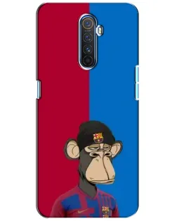 Чохол для Realme X2 Pro з картинкою «Bored Ape — фанат Барси»
