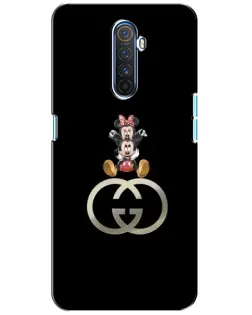 Чохол для Realme X2 Pro з картинкою «Мінні Маус на лого»