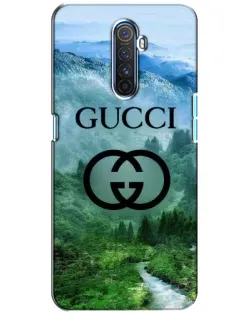 Чохол для Realme X2 Pro з картинкою «Gucci — гірський пейзаж»
