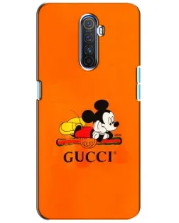 Чохол для Realme X2 Pro з картинкою «Міккі Маус Gucci — помаранч»