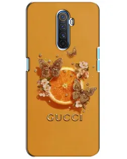 Чохол для Realme X2 Pro з картинкою «Gucci — золоті метелики»