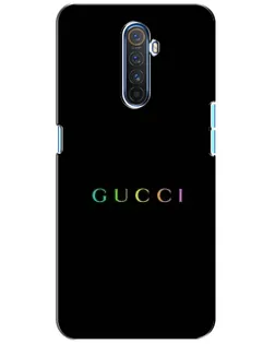 Чохол для Realme X2 Pro з картинкою «Gucci — неоновий мінімалізм»