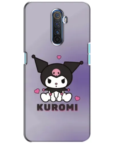 Чохол для Realme X2 Pro з картинкою «Kuromi — фіолетовий арт»