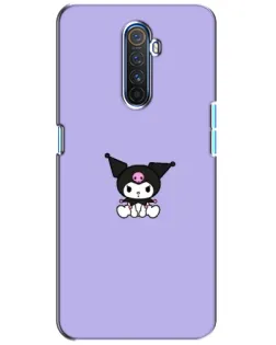 Чохол для Realme X2 Pro з картинкою «Kuromi — фіолетовий мінімалізм»