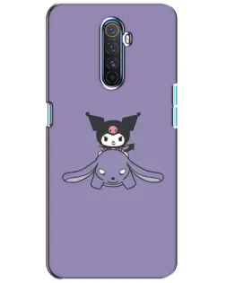 Чохол для Realme X2 Pro з картинкою «Kuromi на ліловому фоні»