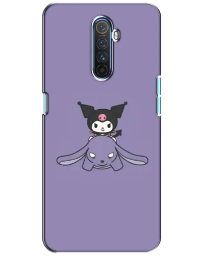 Чохол для Realme X2 Pro з картинкою «Kuromi на ліловому фоні»
