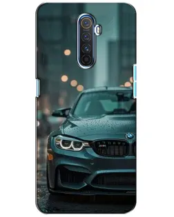 Чохол для Realme X2 Pro з картинкою «BMW у вогнях міста»