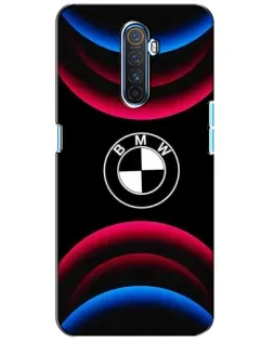 Чохол для Realme X2 Pro з картинкою «Логотип BMW та неонові дуги»