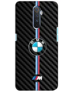 Чохол для Realme X2 Pro з картинкою «Емблема BMW та карбон»