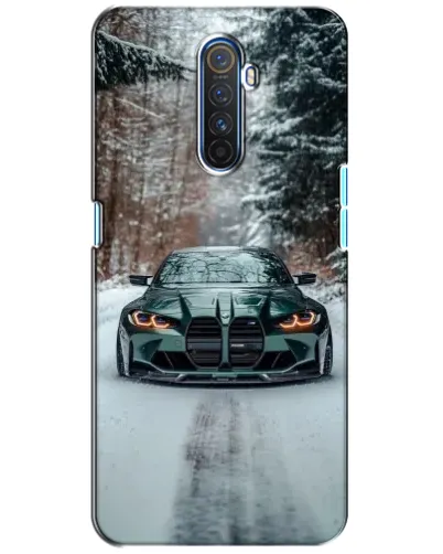 Чохол для Realme X2 Pro з картинкою «BMW у зимовому лісі» Чохол для Realme X2 Pro з картинкою «BMW у зимовому лісі»