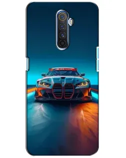 Чехол для Realme X2 Pro с картинкой «BMW — огни неона»