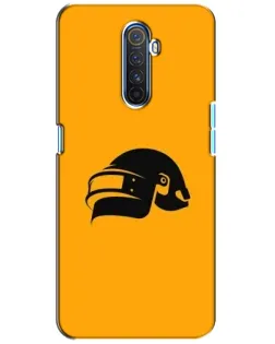 Чохол для Realme X2 Pro з картинкою «PUBG — золотий шолом»