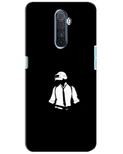 Чохол для Realme X2 Pro з картинкою «PUBG — білий шолом»