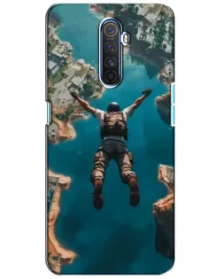 Чохол для Realme X2 Pro з картинкою «PUBG — вільне падіння»