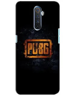 Чохол для Realme X2 Pro з картинкою «PUBG — золотий логотип»