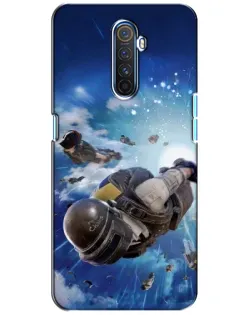 Чохол для Realme X2 Pro з картинкою «Десант PUBG — стрибок»