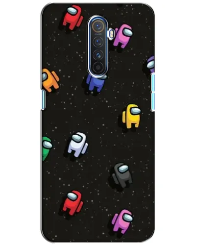 Чохол для Realme X2 Pro з картинкою «Космічний патерн Among Us»