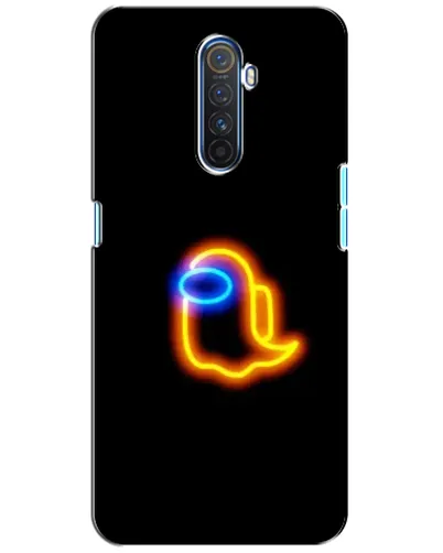 Чохол для Realme X2 Pro з картинкою «Among Us неонове сяйво»