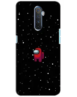 Чохол для Realme X2 Pro з картинкою «Червоний Among Us»