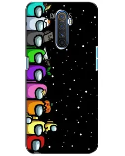 Чохол для Realme X2 Pro з картинкою «Команда Among Us»