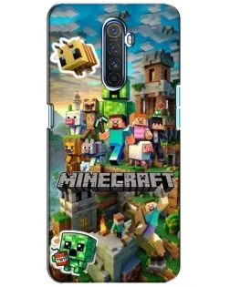 Чохол для Realme X2 Pro з картинкою «Замок Minecraft» Чохол для Realme X2 Pro з картинкою «Замок Minecraft»