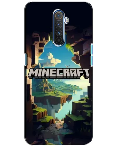 Чохол для Realme X2 Pro з картинкою «Печера Майнкрафт»