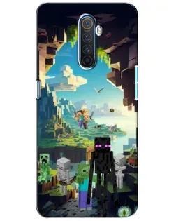Чохол для Realme X2 Pro з картинкою «Ендермен у лісі»