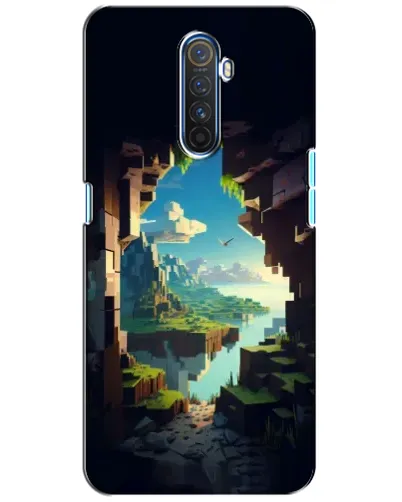 Чохол для Realme X2 Pro з картинкою «Вид з печери»