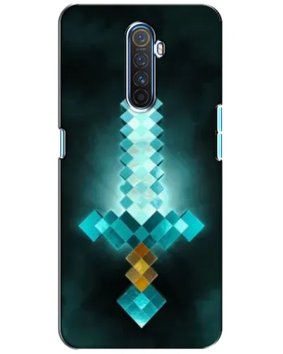 Чохол для Realme X2 Pro з картинкою «Алмазний меч неон»