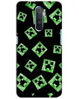 Чохол для Realme X2 Pro з картинкою «Паттерн з кріперами»
