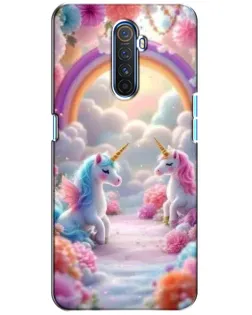 Чохол для Realme X2 Pro з картинкою «Веселка і єдинороги» Чохол для Realme X2 Pro з картинкою «Веселка і єдинороги»