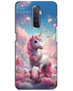 Чохол для Realme X2 Pro з картинкою «Єдиноріг серед хмар»