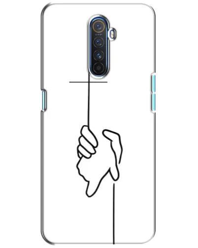 Чехол для Realme X2 Pro с картинкой «Рука держит»