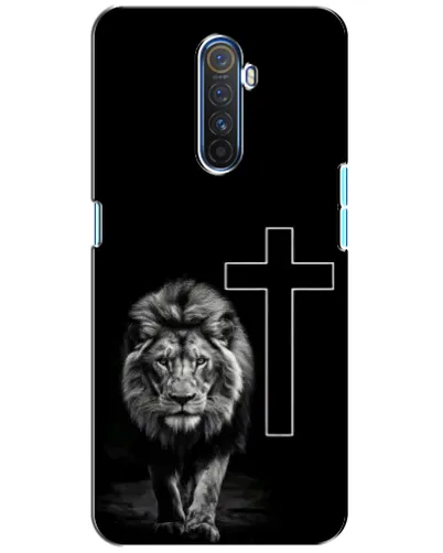Чехол для Realme X2 Pro с картинкой «Лев и Крест»