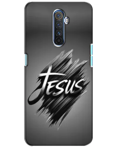 Чехол для Realme X2 Pro с картинкой «Надпись Jesus Graffiti»