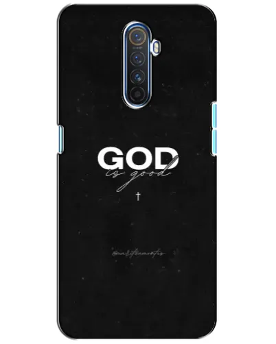 Чехол для Realme X2 Pro с картинкой «GOD — Бог над всем»