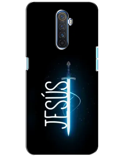 Чехол для Realme X2 Pro с картинкой «Меч Духа Jesus»