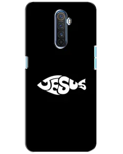 Чехол для Realme X2 Pro с картинкой «Рыба Jesus»