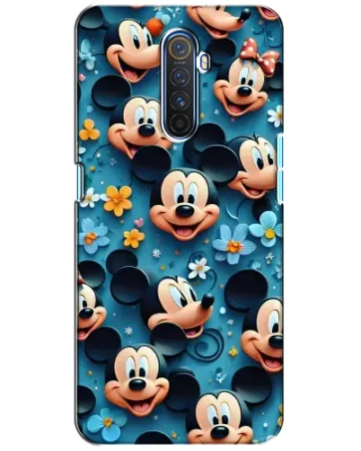 Чохол для Realme X2 Pro з картинкою «Паттерн Міккі та Мінні»