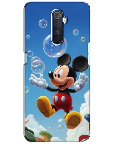 Чохол для Realme X2 Pro з картинкою «Mickey та мильні бульбашки»
