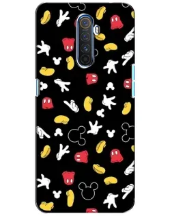 Чохол для Realme X2 Pro з картинкою «Графічний принт лапок»